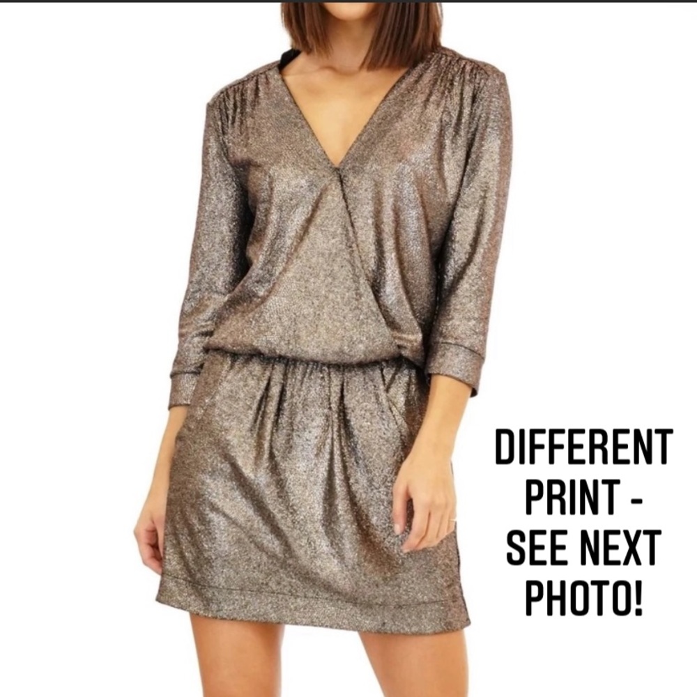 Veronica M. Monroe Stretch Animal Print Dress